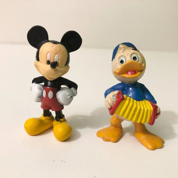 Vintage Disney Figures Arco Applause Mickey Minnie Mouse Ducktales Bully  Goofy - Picture 9 of 16